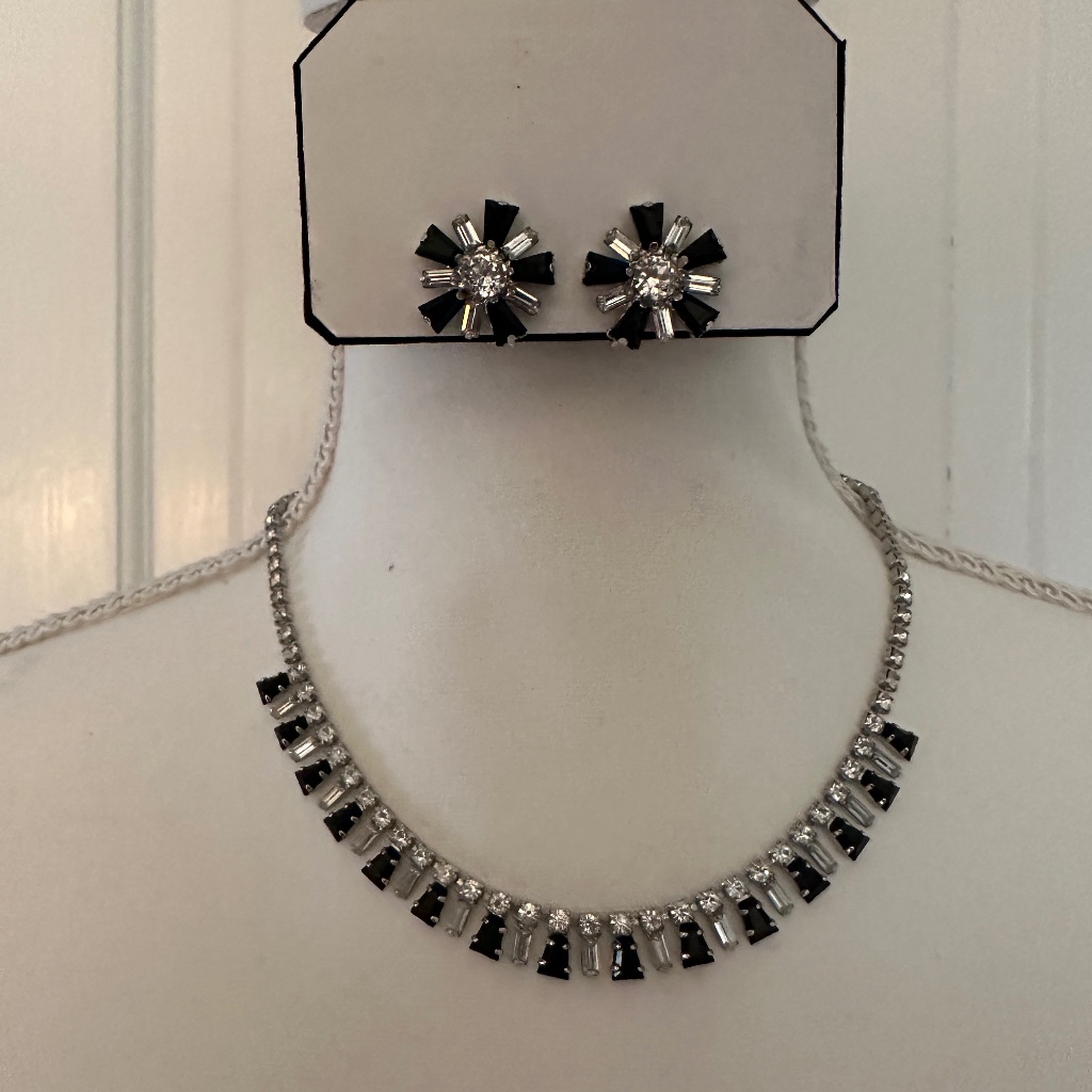 B David Vintage Necklace And Earrings